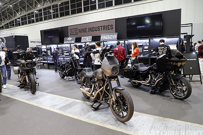 NINE INDUSTRIES／ナインインダストリーズの2026名古屋ジョインツカスタムバイクショー(2026 JOINTS CUSTOM BIKE SHOW)