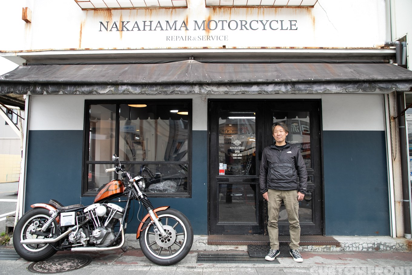 ナカハマモーターサイクル NAKAHAMA MOTORCYCLEのハーレーショップ