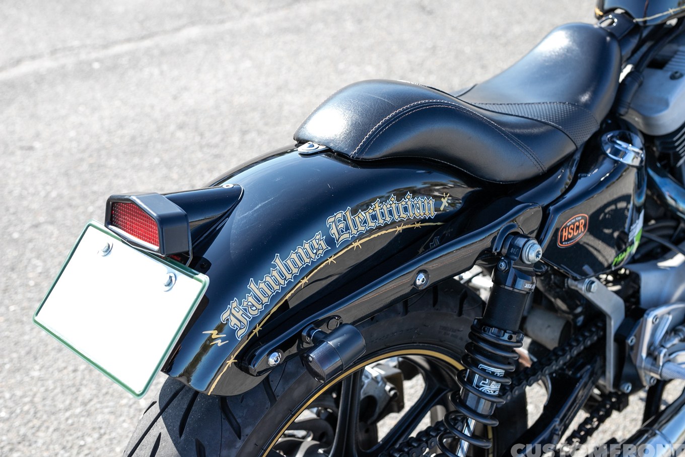 ハーレー スポーツスターXL1200R 2004年のリアフェンダー